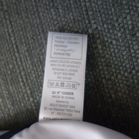 Majestic Resorts Performer Men 01180 SOL'S White Polo Size M - Picture 6 of 8